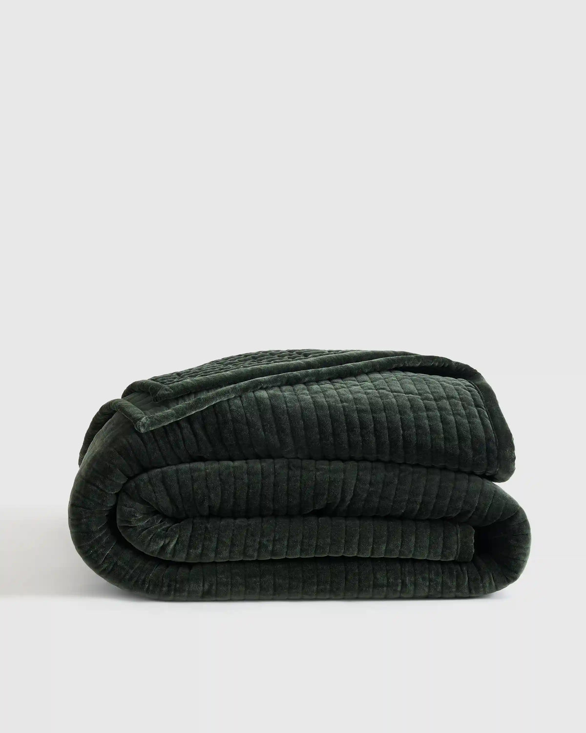 Cotton Velvet Vertical Channel Quilt