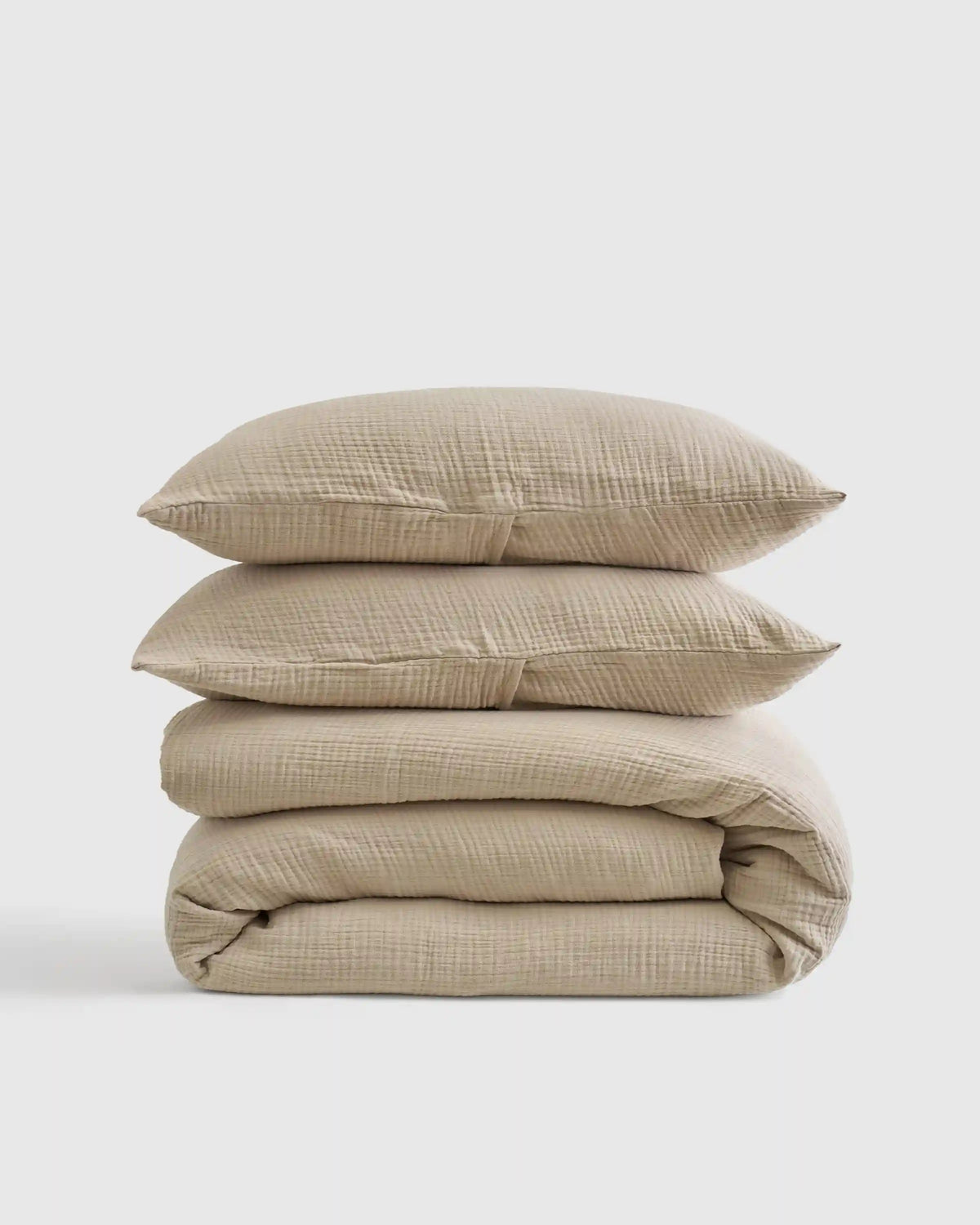 Organic Cotton Gauze Duvet Cover Set