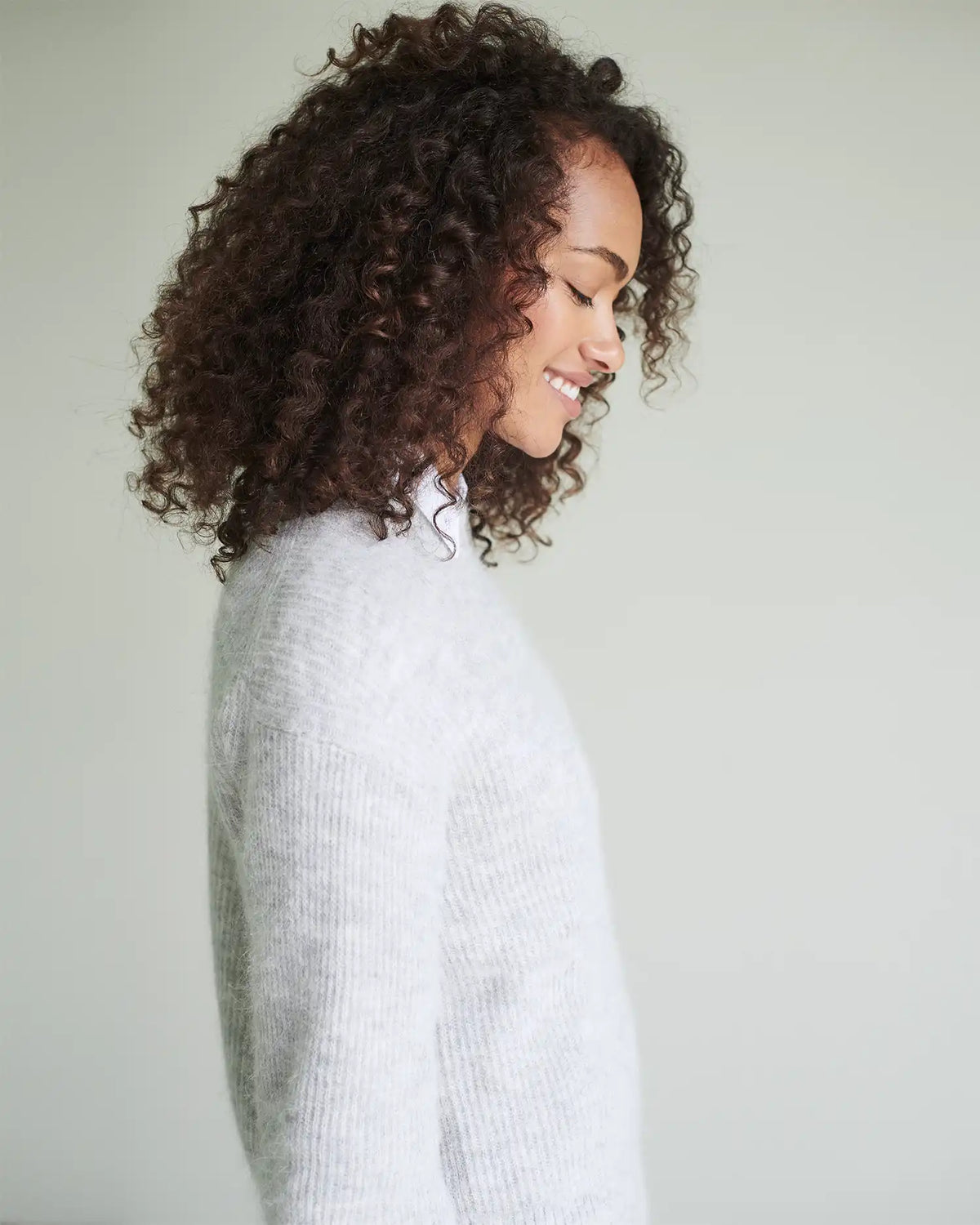 Baby Alpaca-Wool Crew