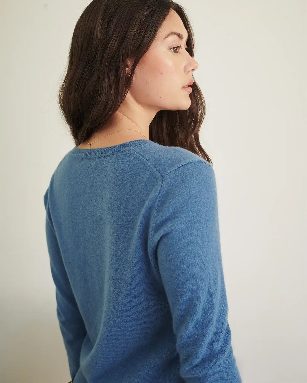 Mongolian Spring Cashmere V-Neck Sweater