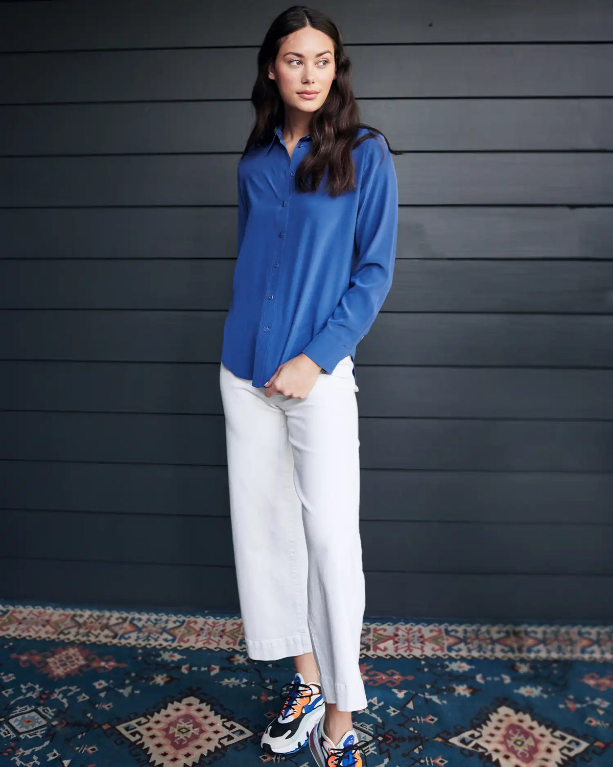 Washable Stretch Silk Blouse