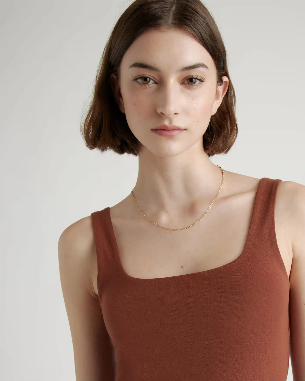 Tencel Jersey Side Tie Midi Dress