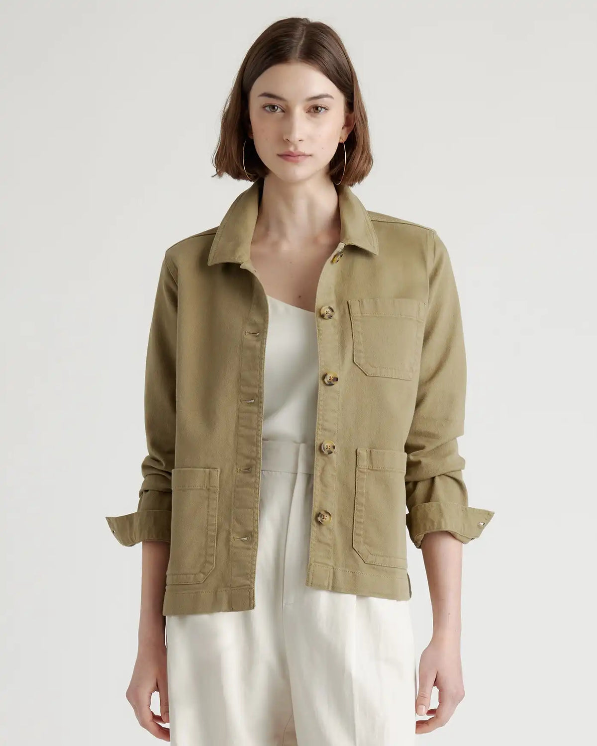 Organic Comfort Stretch Chore Jacket