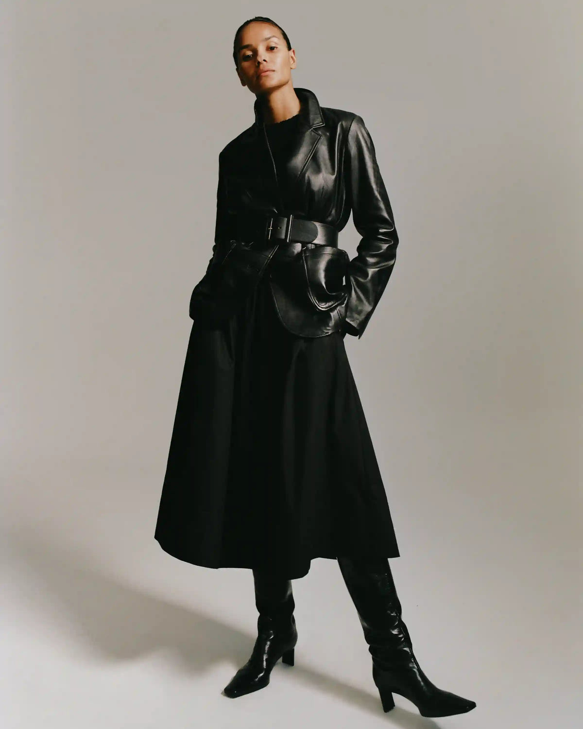 100% Leather Blazer