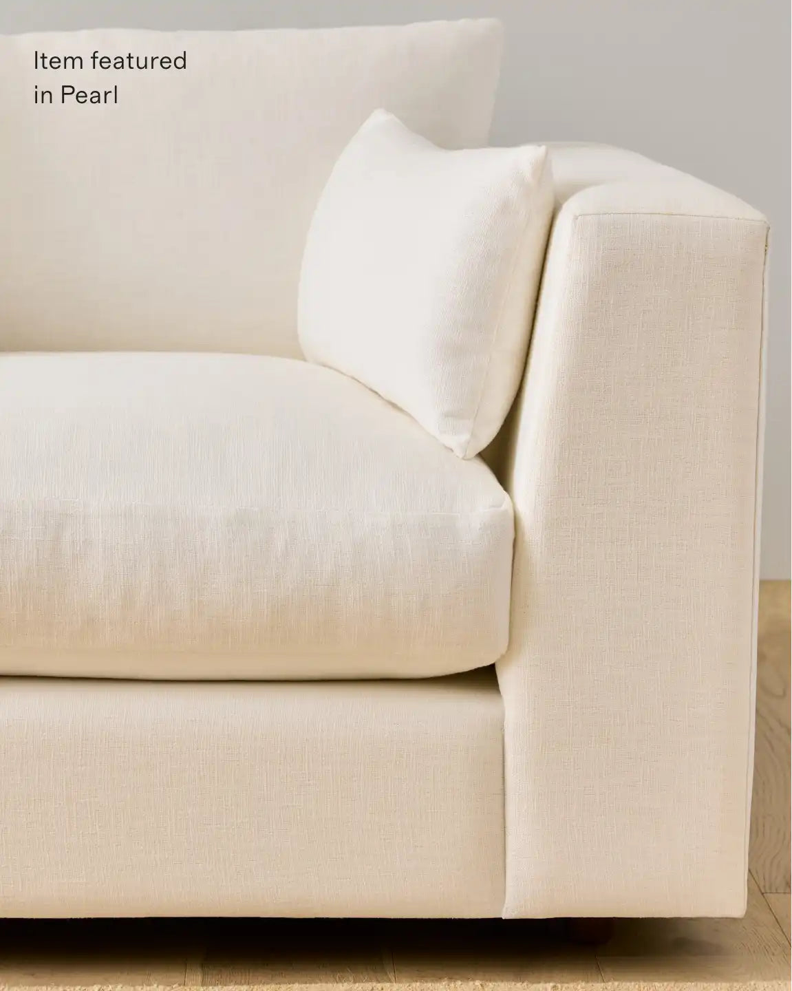 Brennan Sofa in Performance Basketweave