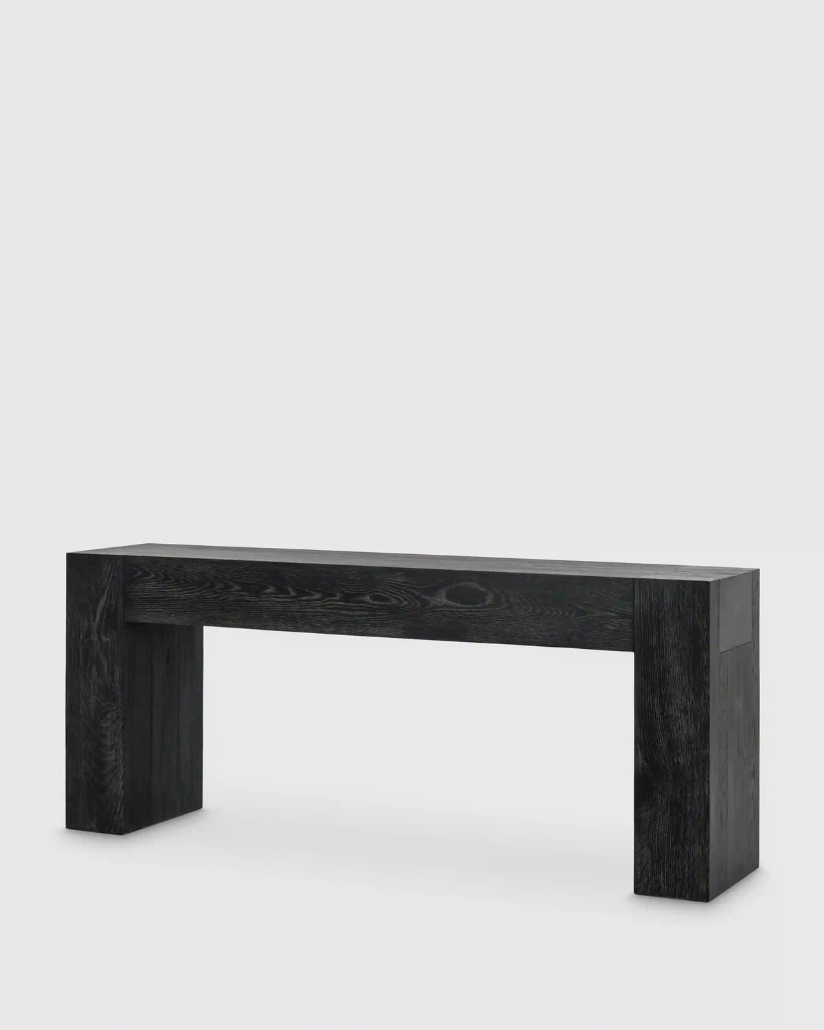 Reclaimed Oak Waterfall Console Table
