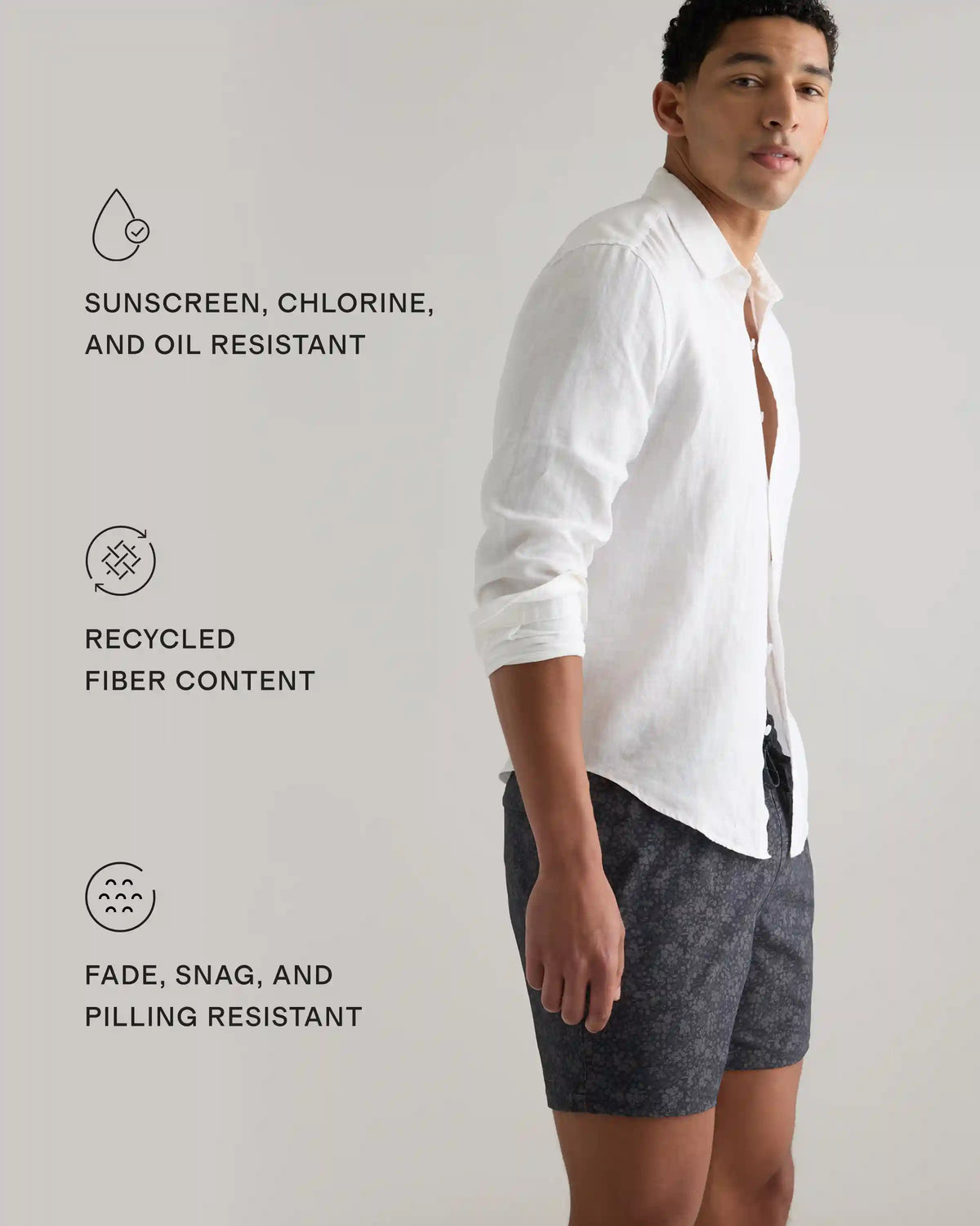 Italian Swim Trunks - 5.5"