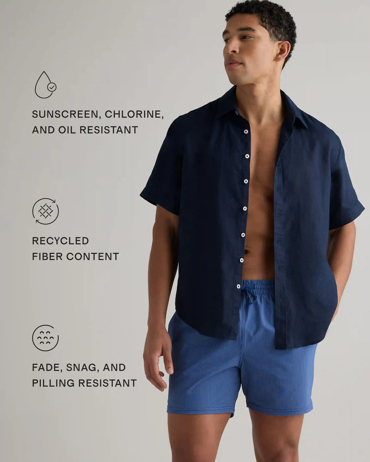Italian Swim Trunks - 5.5"