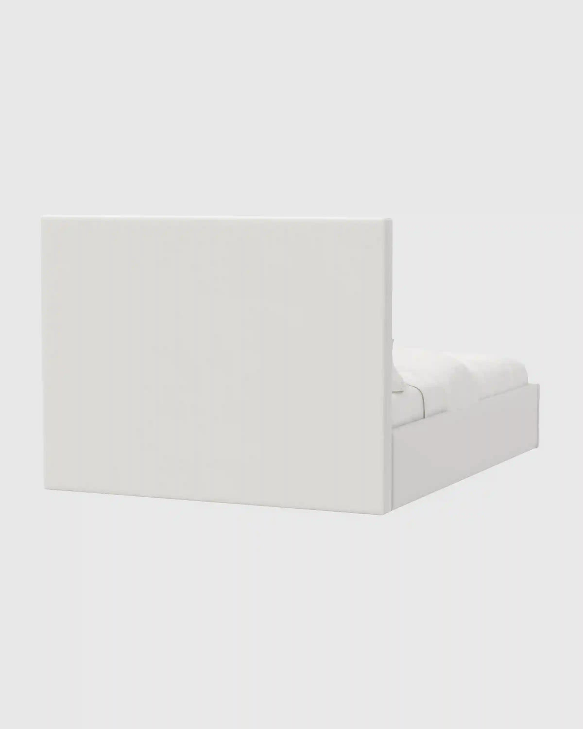Square Bed in Performance Velvet