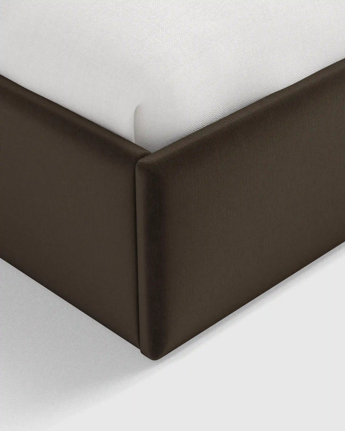 Square Bed in Performance Velvet
