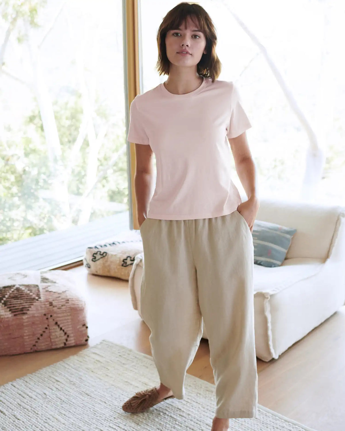 100% Organic Cotton Boxy Crewneck Tee (3-Pack)