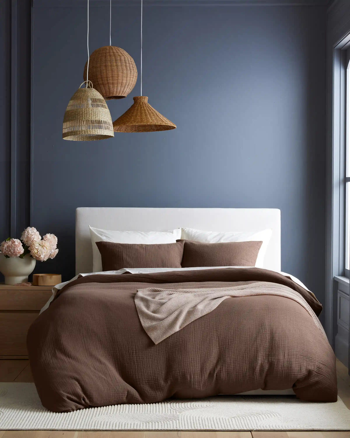 Organic Cotton Gauze Sham Set