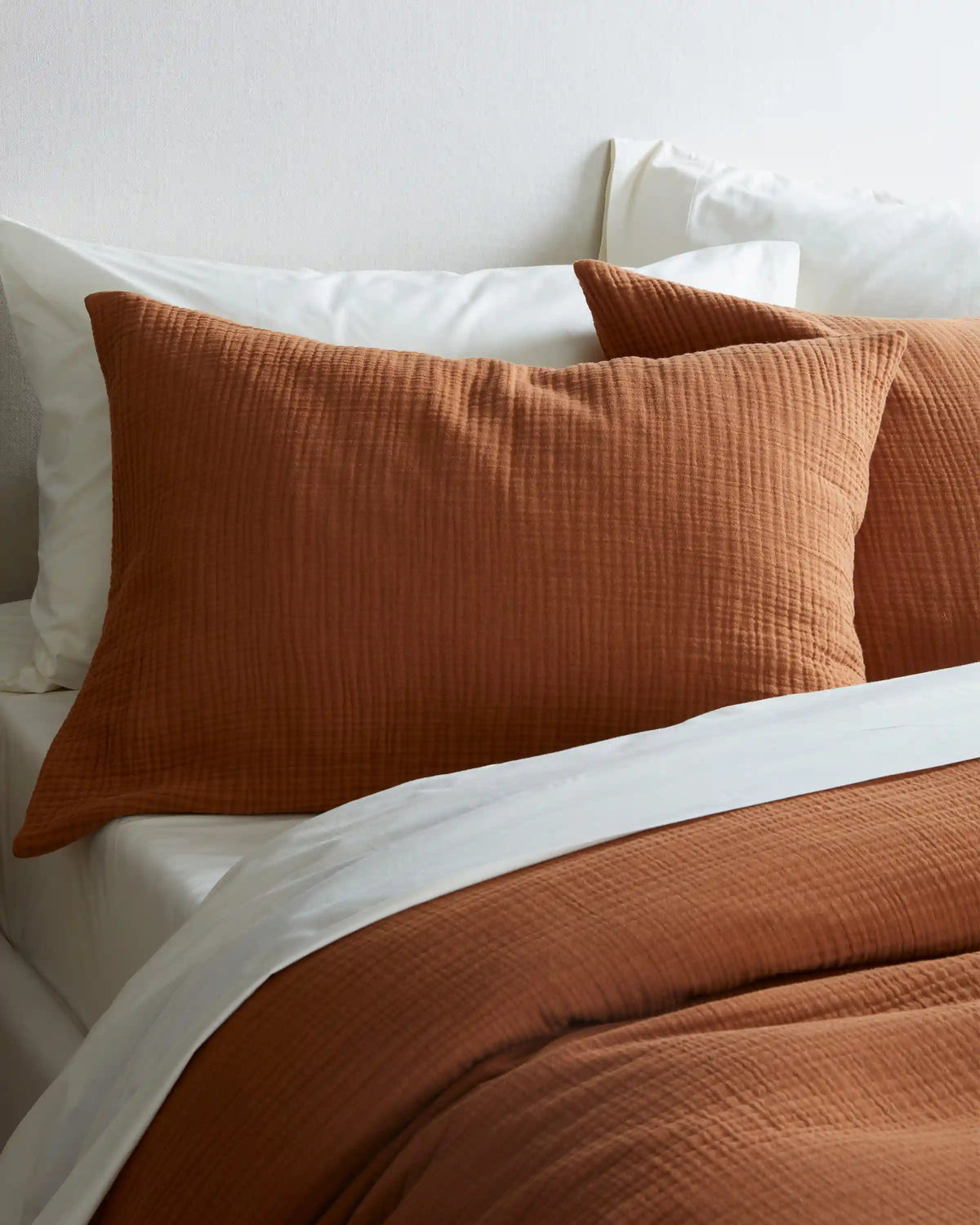 Organic Cotton Gauze Sham Set