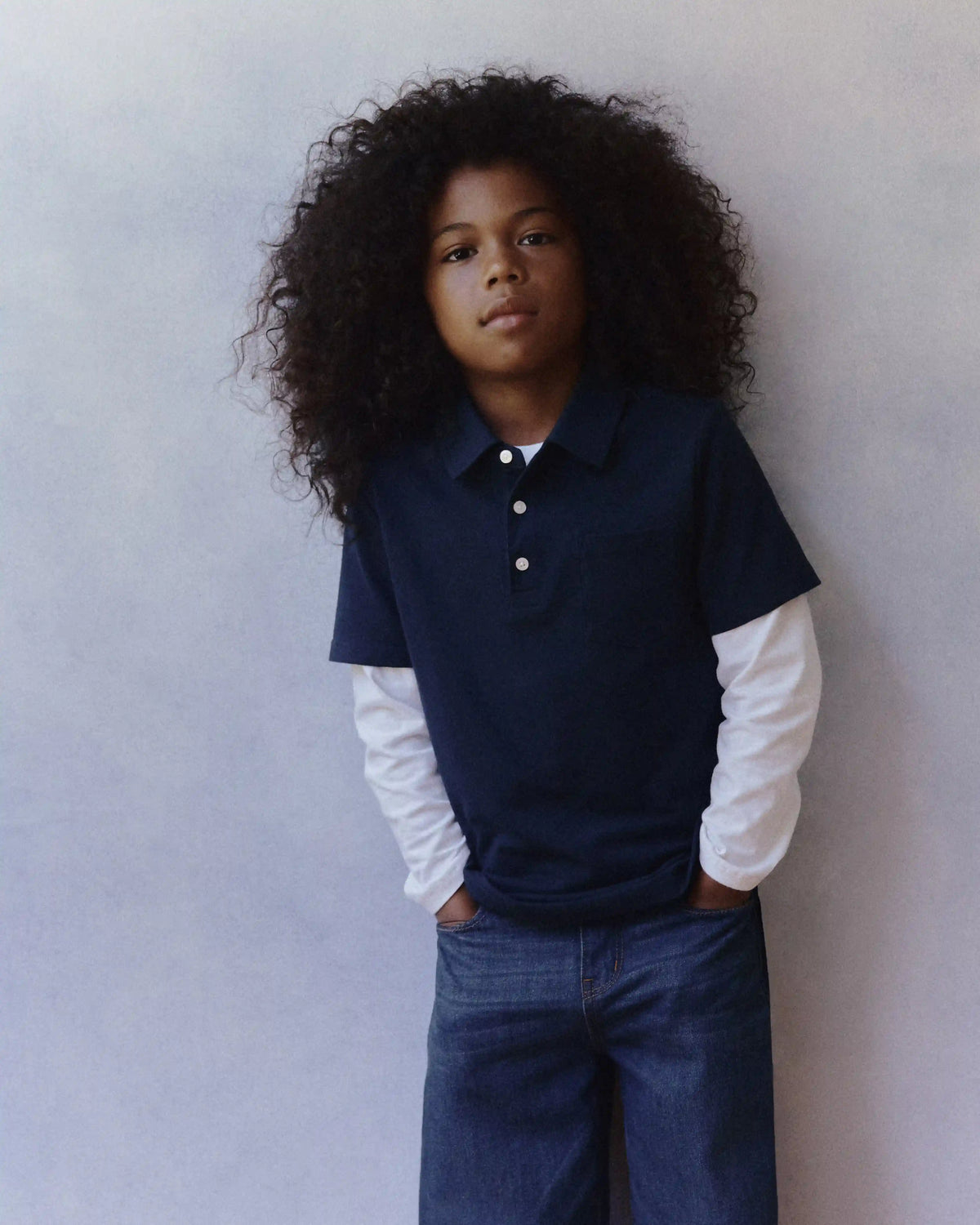 100% Organic Cotton Jersey Long Sleeve Tee