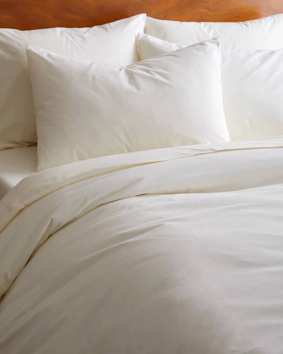 Organic Brushed Cotton Sham Set