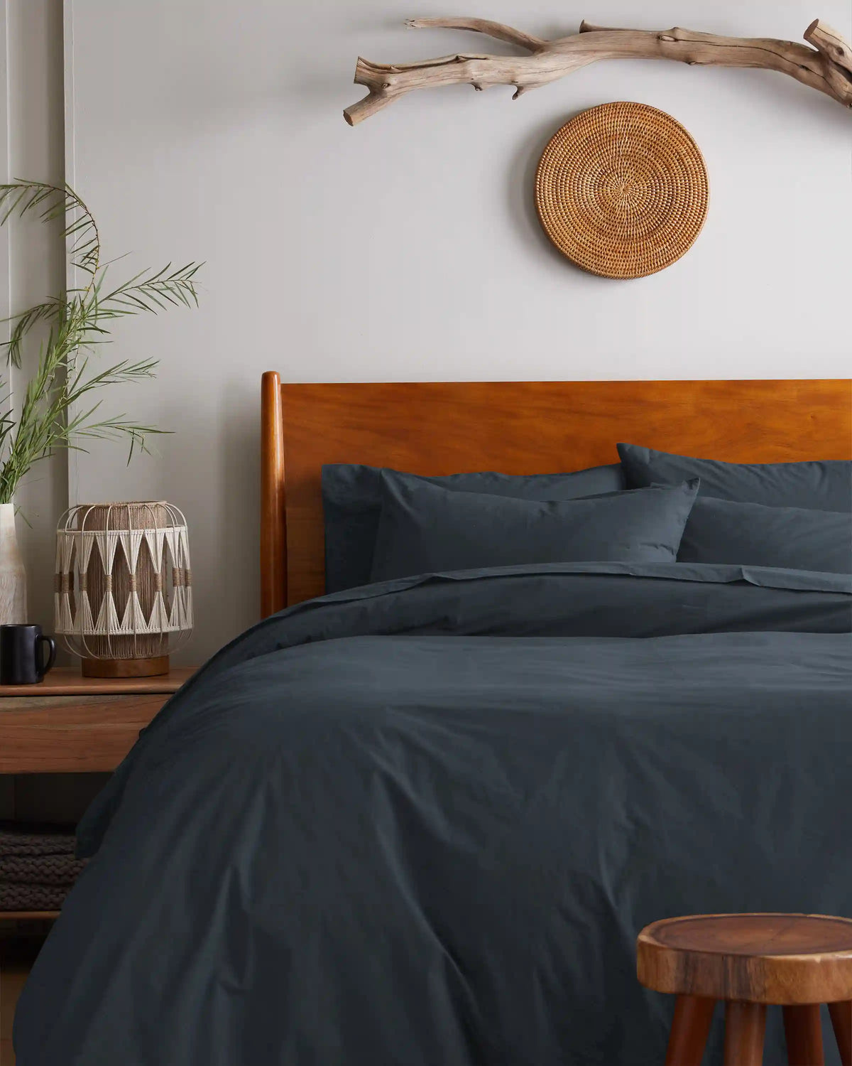 Organic Brushed Cotton Duvet Cover Set