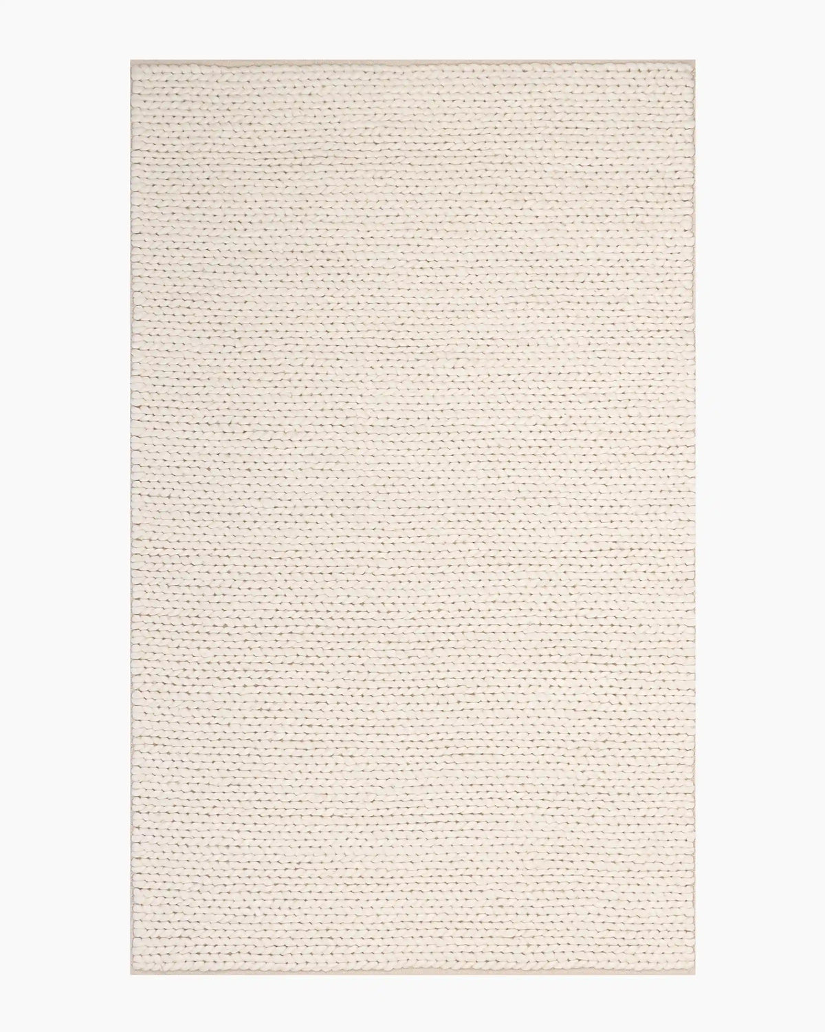 Chunky Hand Braided Wool Rug