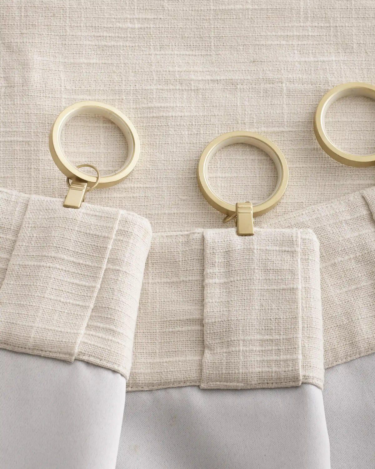 Cotton Slub Room Darkening Curtain - Single Panel