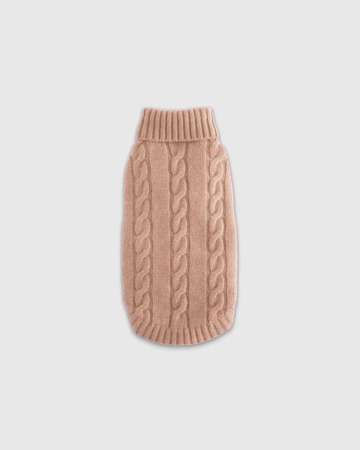 Mongolian Cashmere Cable Knit Dog Sweater