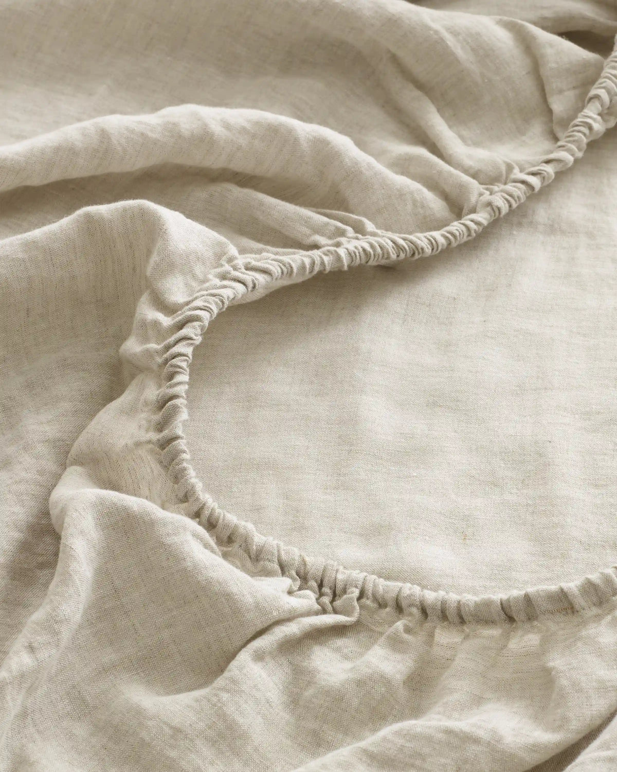 European Linen Fitted Sheet Set
