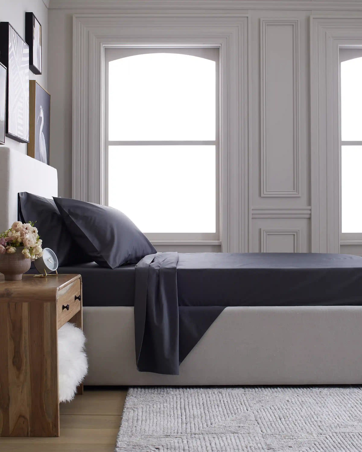 Organic Crisp Percale Sheet Set