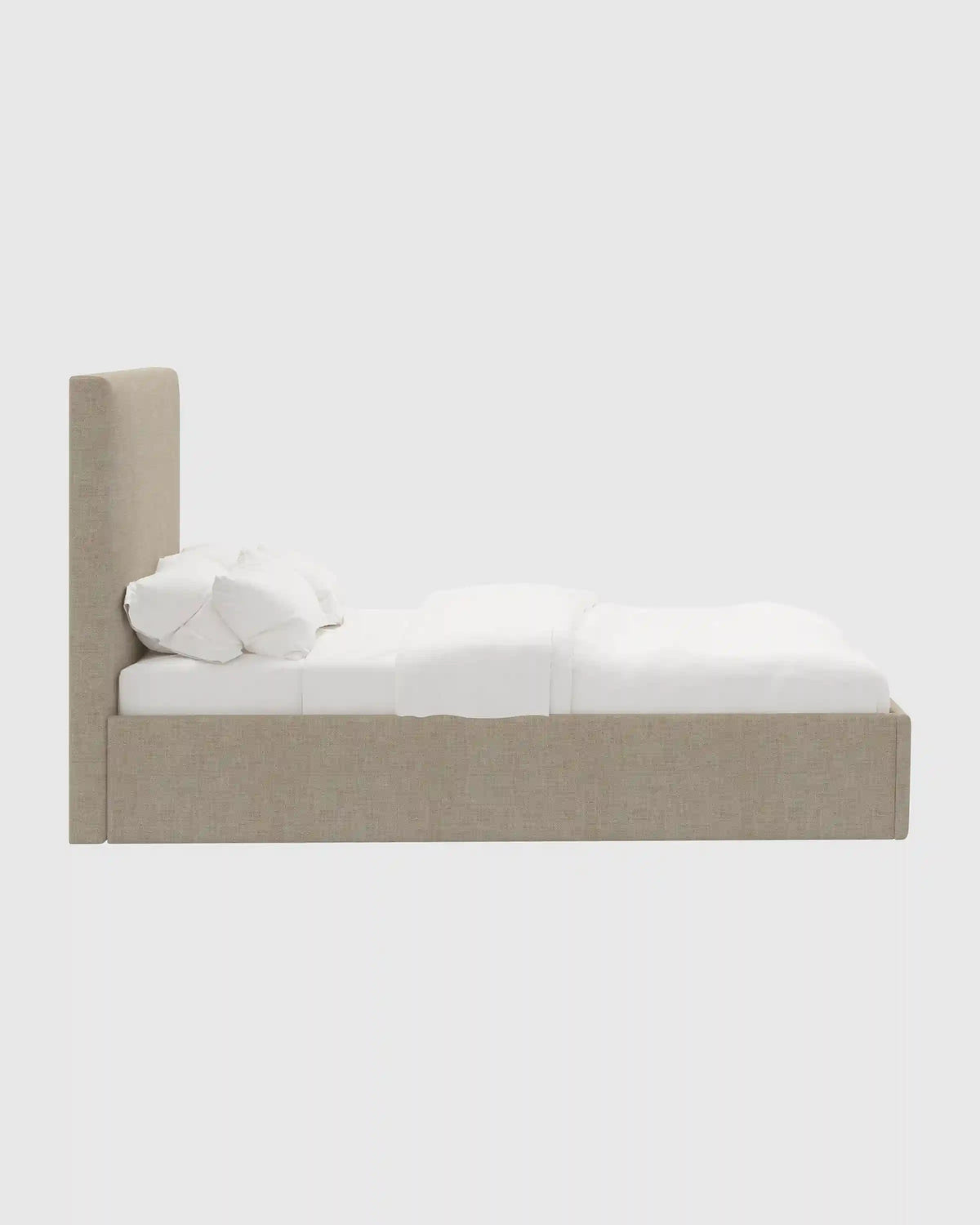 100% Linen Square Bed