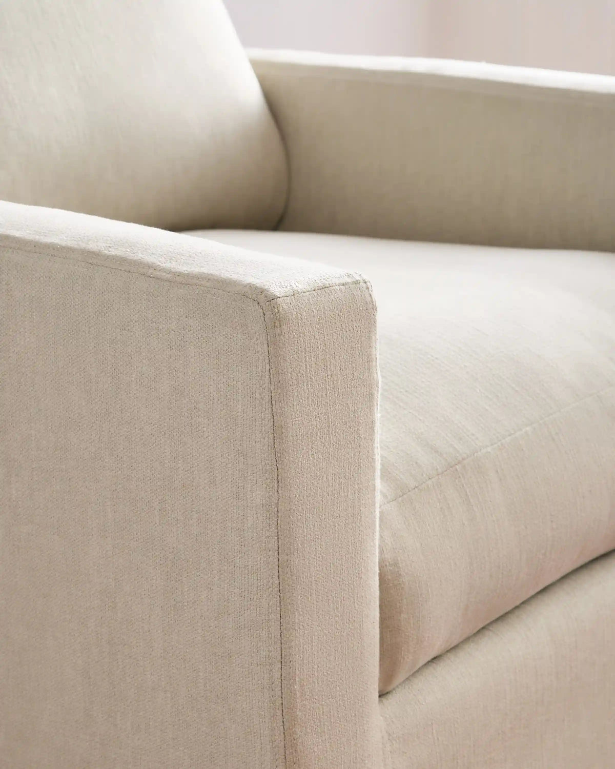 Ellery Slipcover Chair in Performance Linen