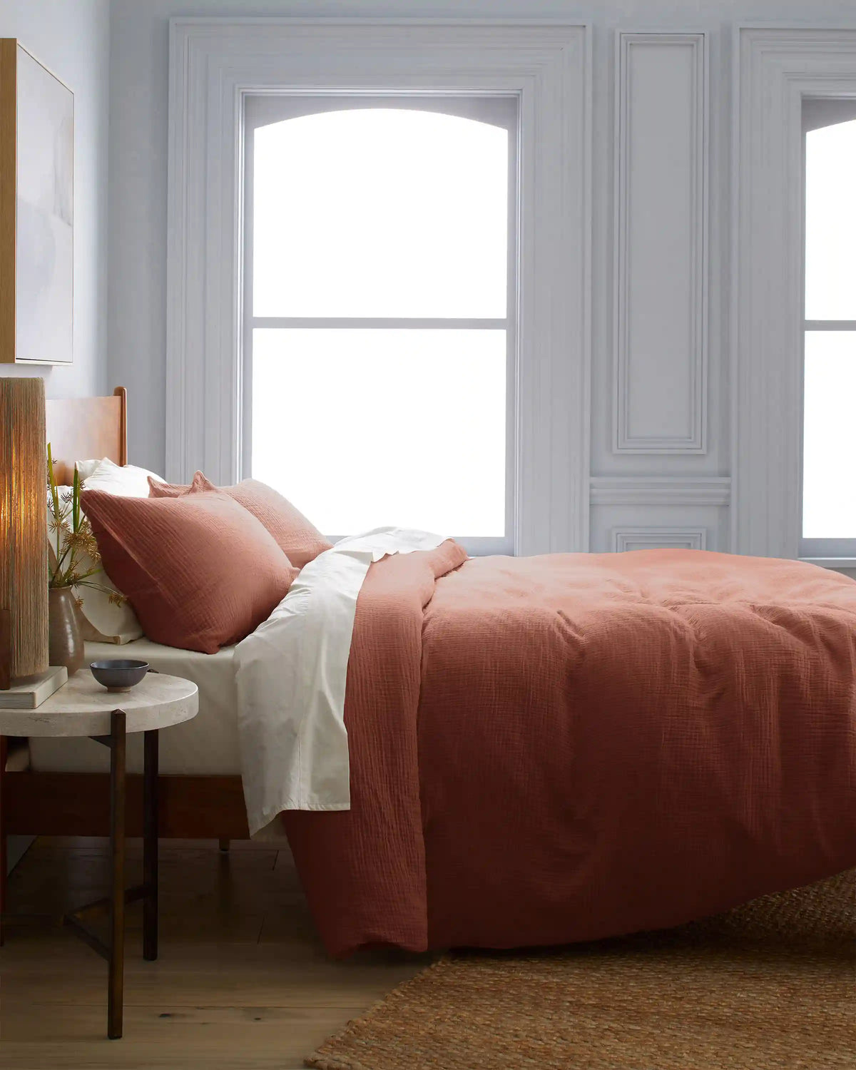 Organic Cotton Gauze Duvet Cover Set