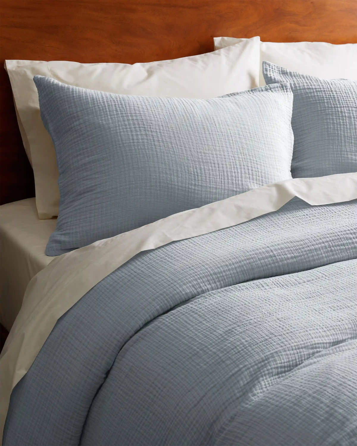 Organic Cotton Gauze Duvet Cover Set