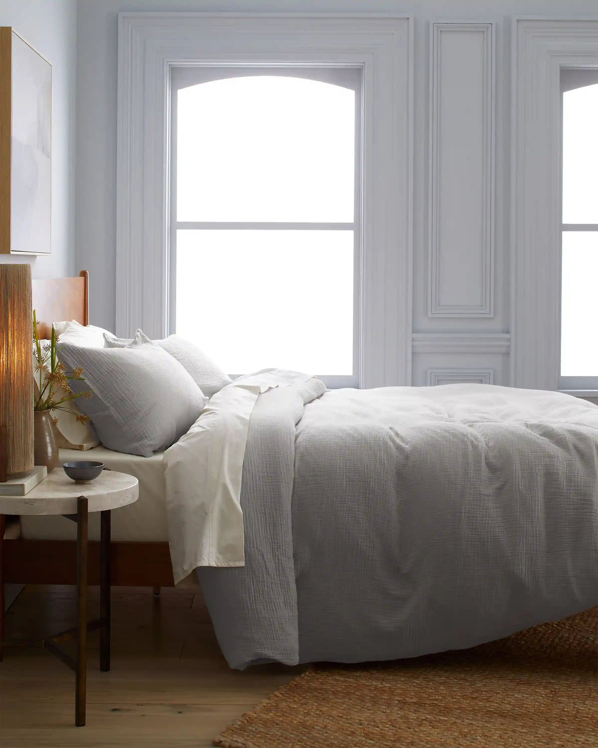 Organic Cotton Gauze Duvet Cover Set