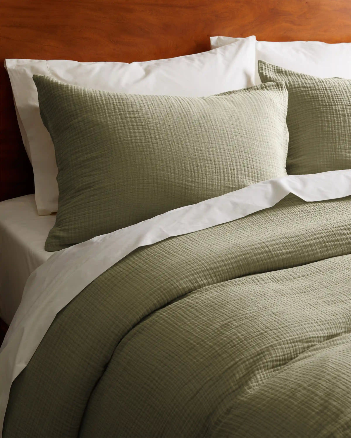 Organic Cotton Gauze Duvet Cover Set