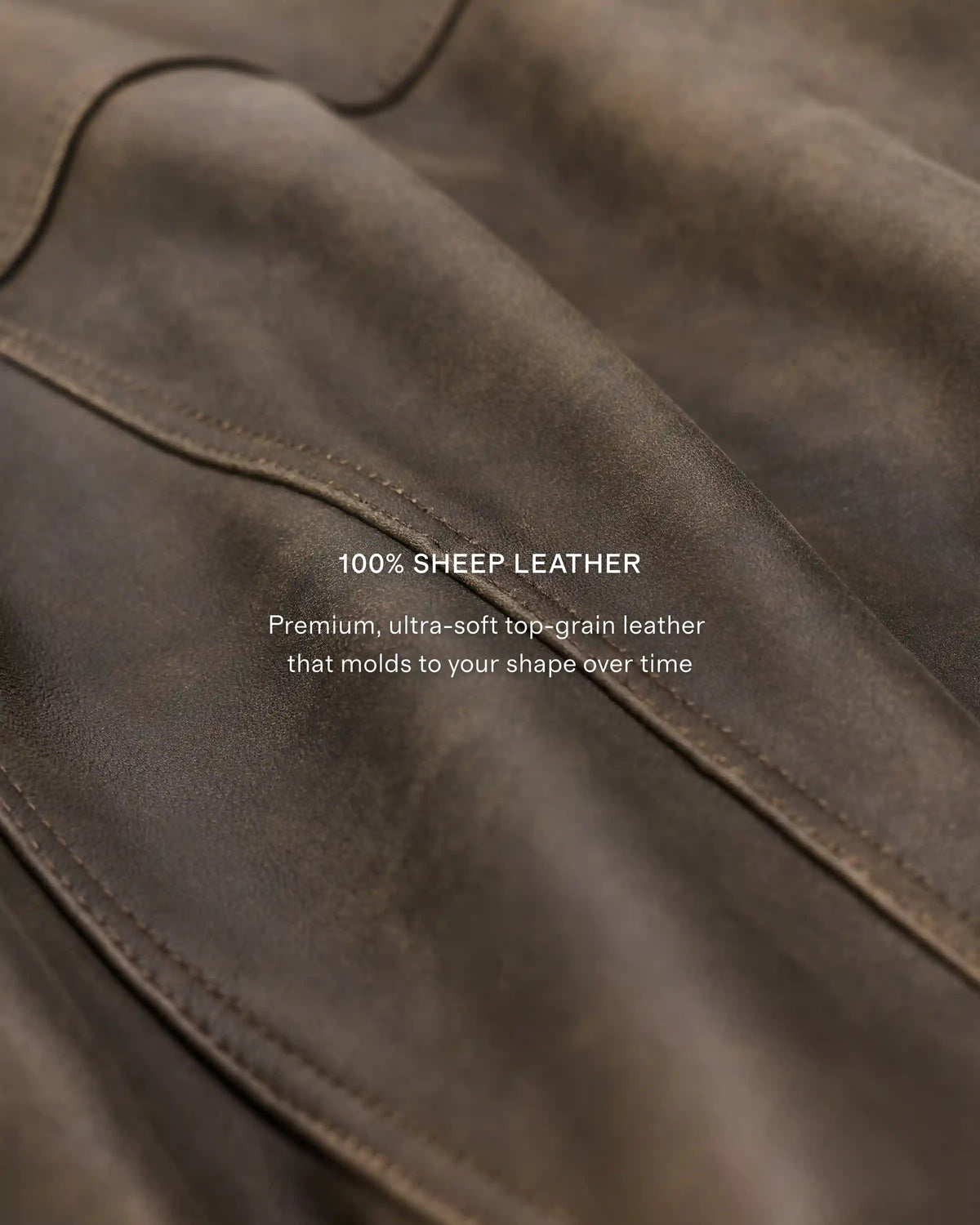 100% Leather Oversized Biker Jacket