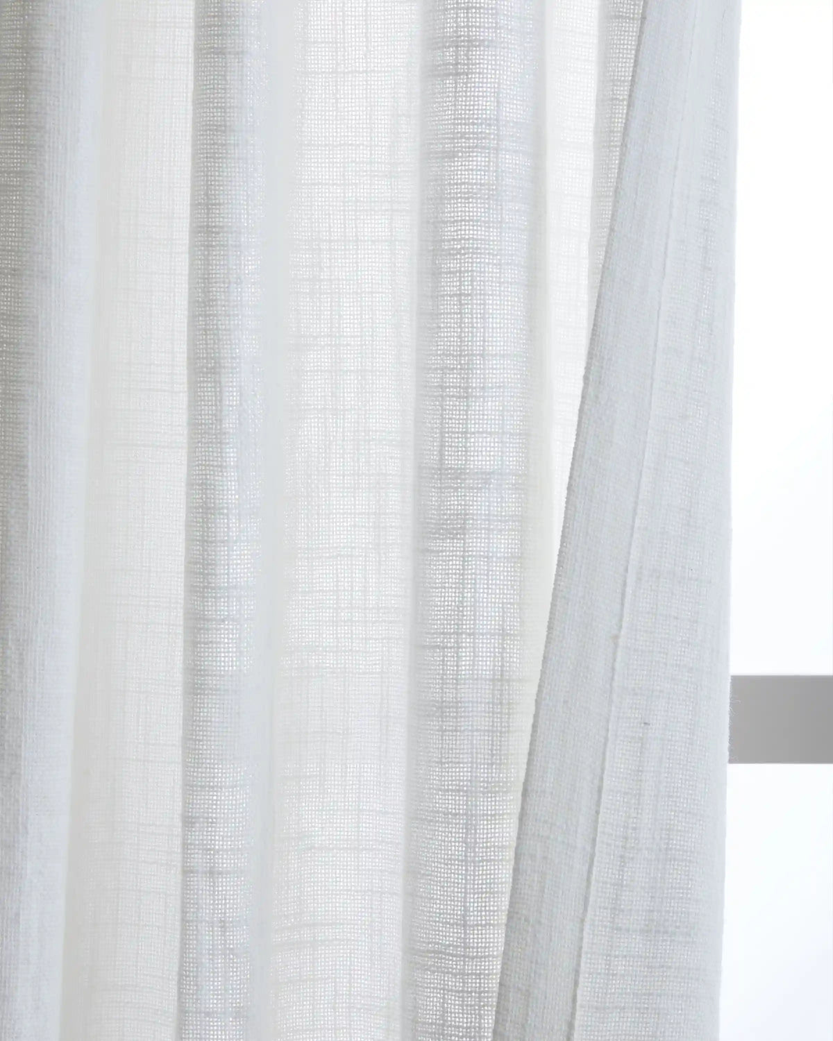 Cotton Sheer Curtain Set (Set of 2)