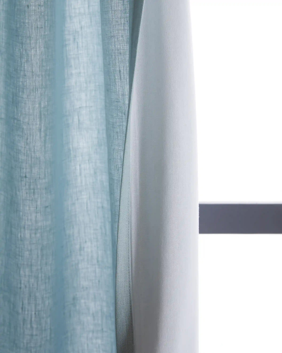 European Linen Curtain - Single Panel