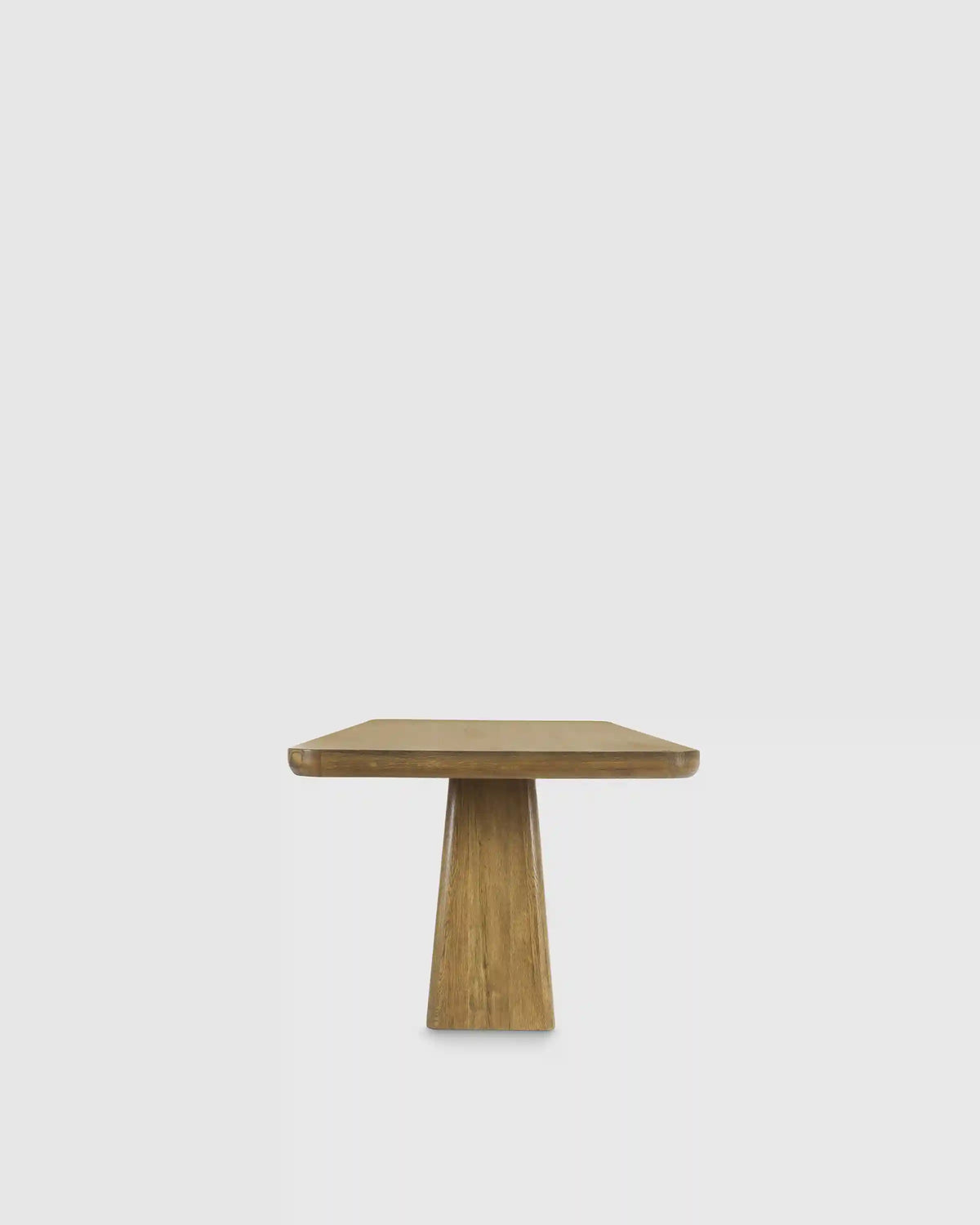 Rustic Oak Plinth Dining Table