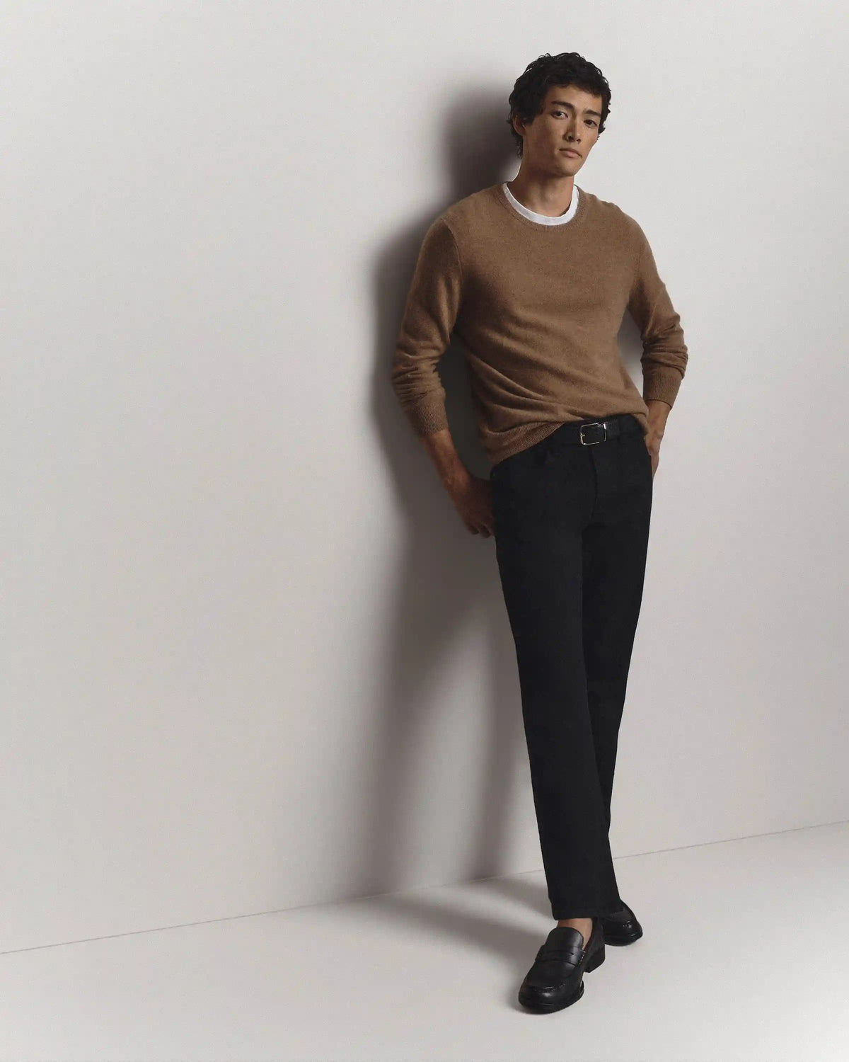 Mongolian Cashmere Crewneck Sweater