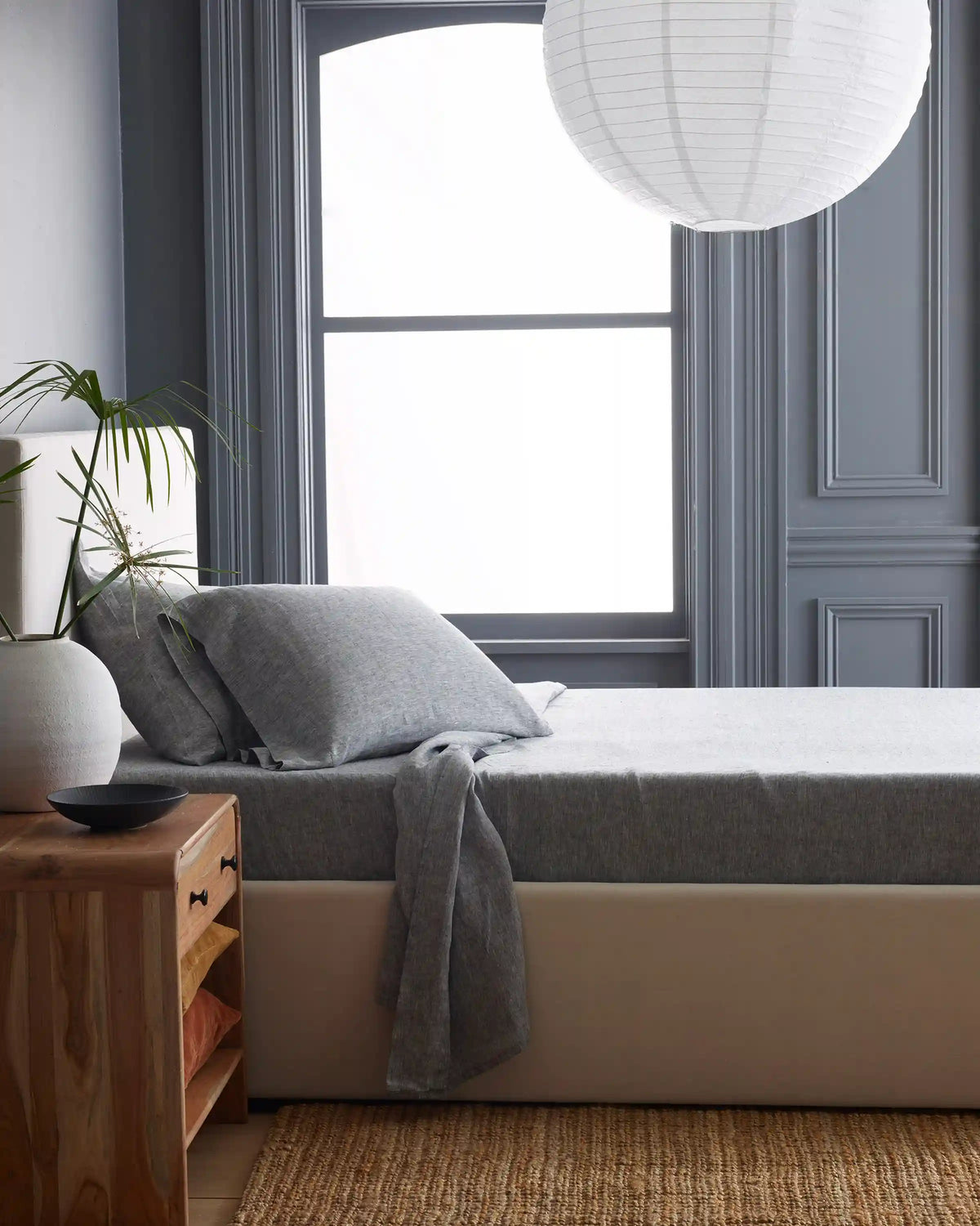 European Linen Chambray Sheet Set
