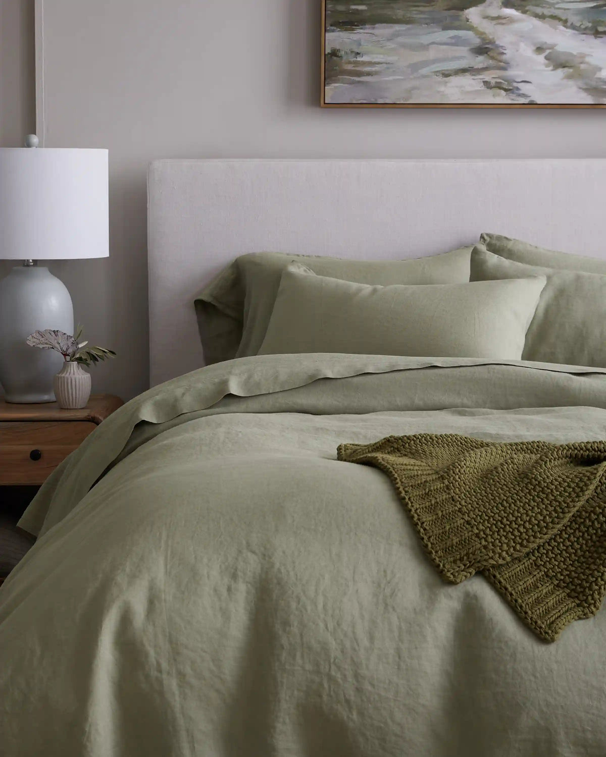 European Linen Sham Set