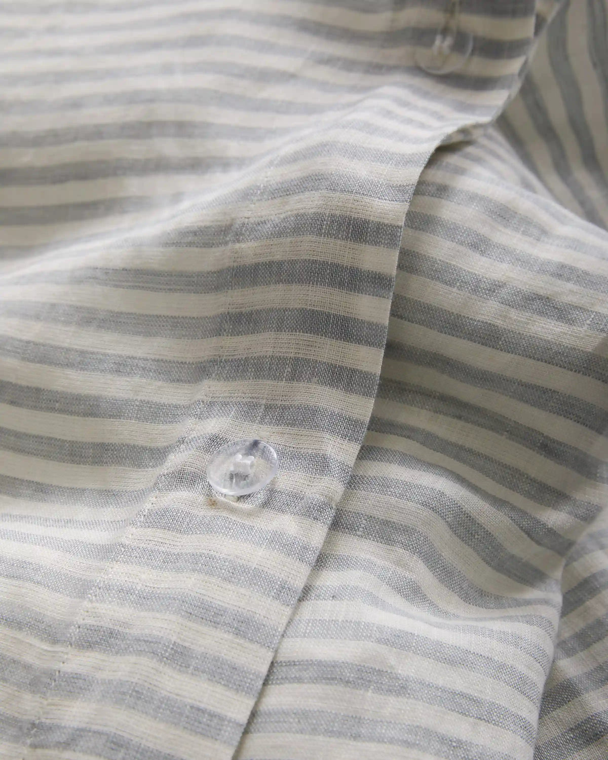 European Linen Stripe Duvet Cover Set