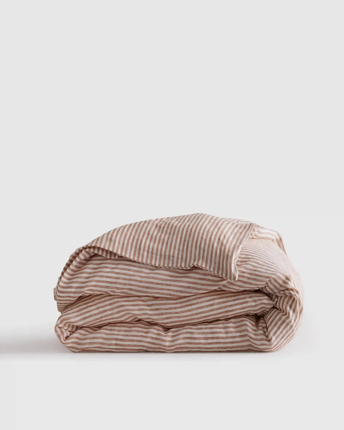 European Linen Stripe Duvet Cover