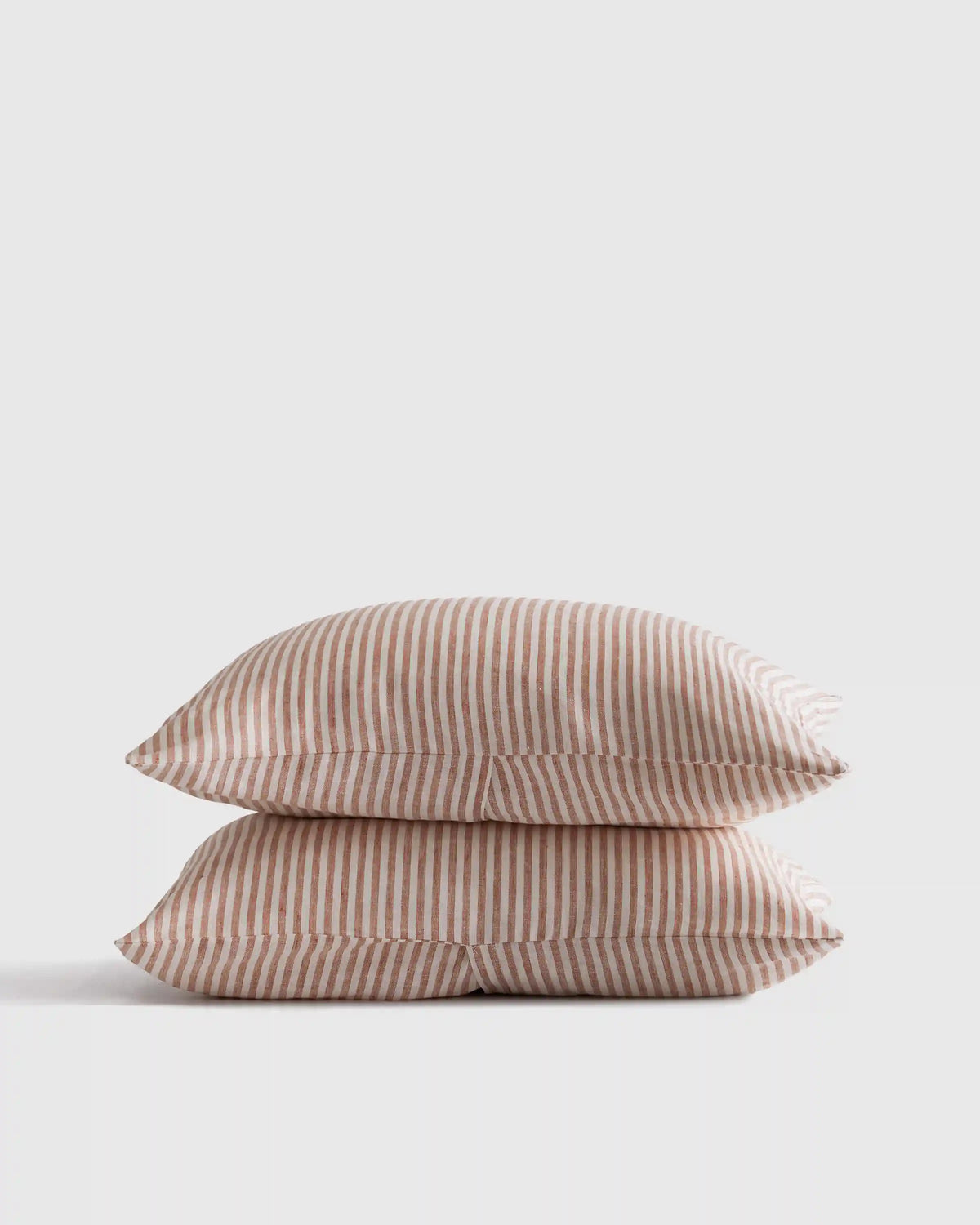 European Linen Stripe Sham Set