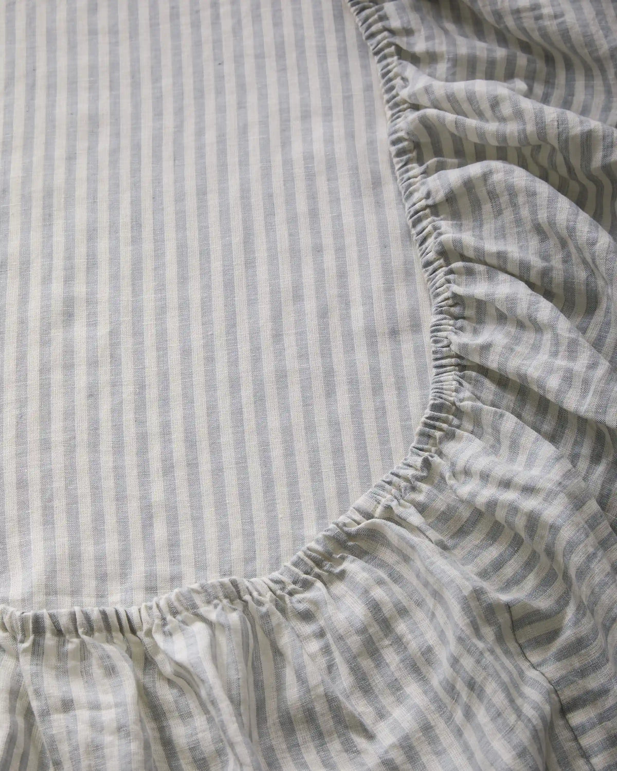 European Linen Stripe Sheet Set