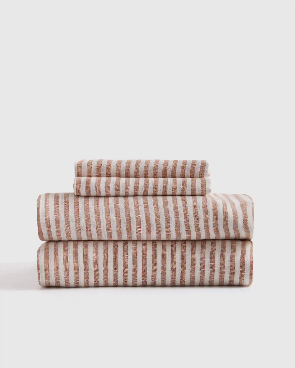 European Linen Stripe Sheet Set