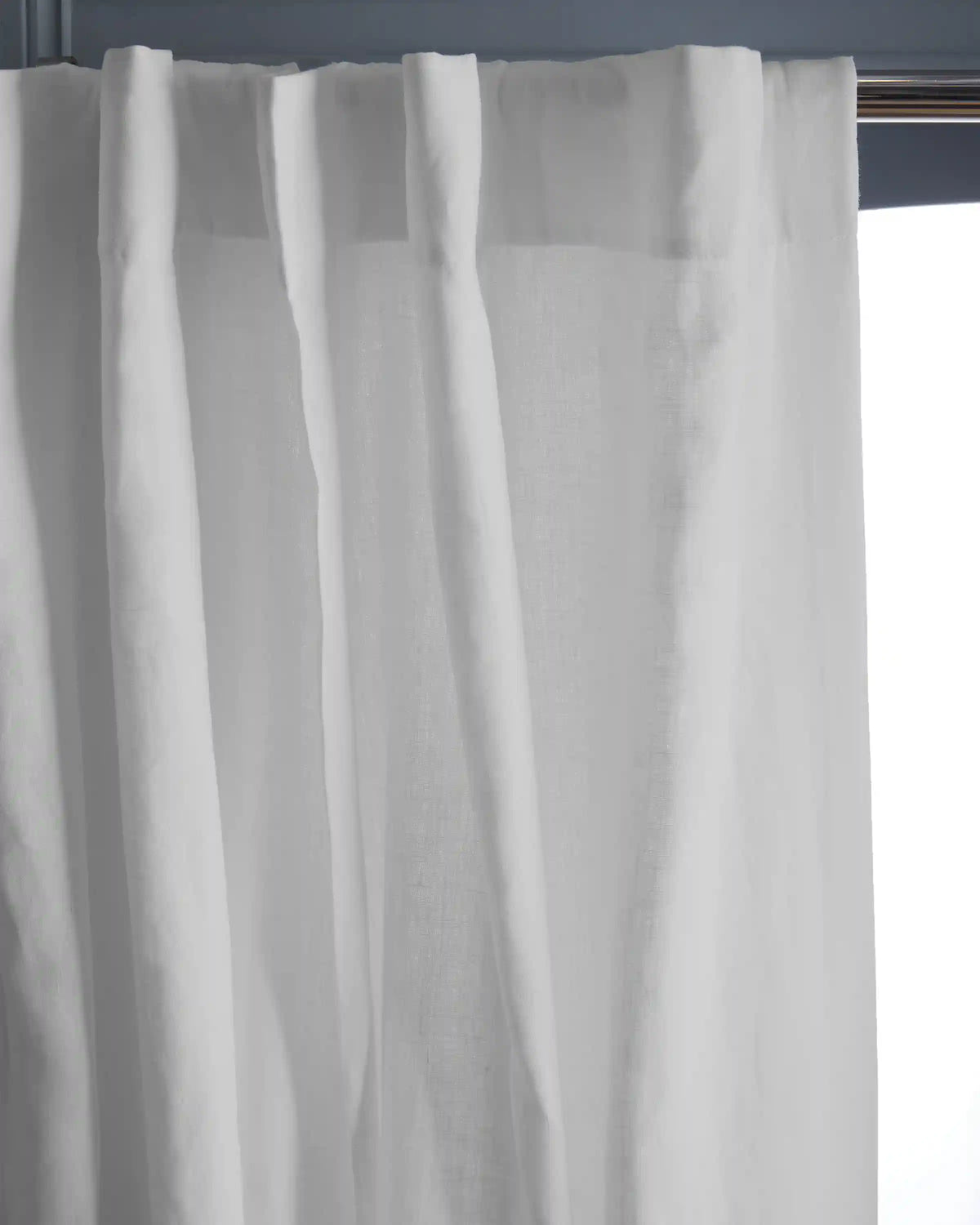 European Linen Curtain - Single Panel