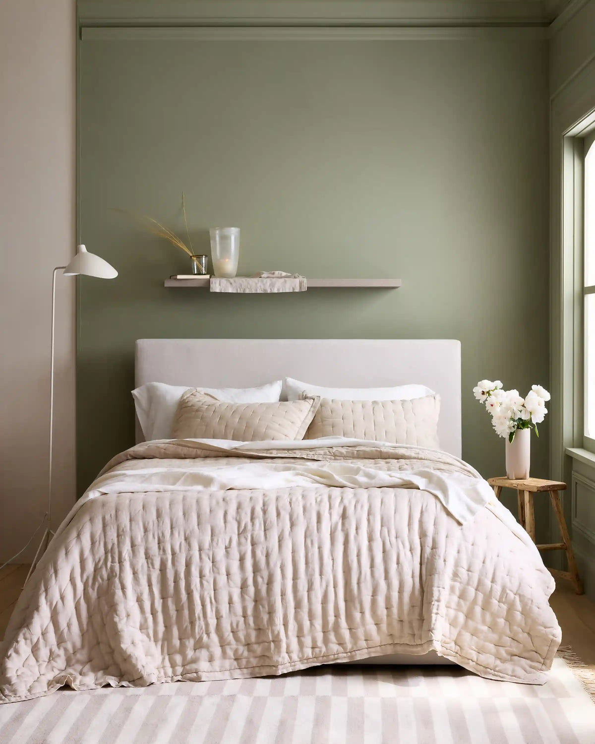 European Linen Dream Quilt Set