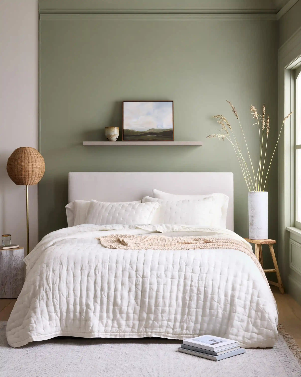 European Linen Dream Quilt Set