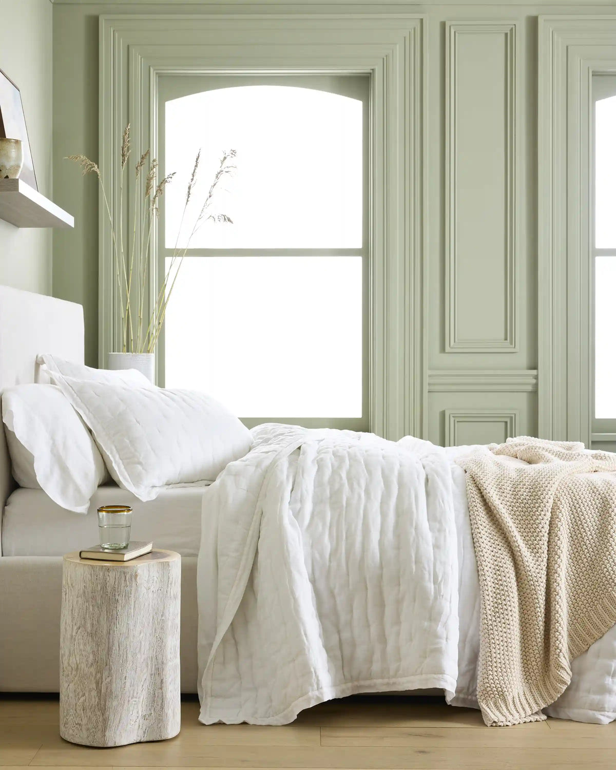 European Linen Dream Quilt Set