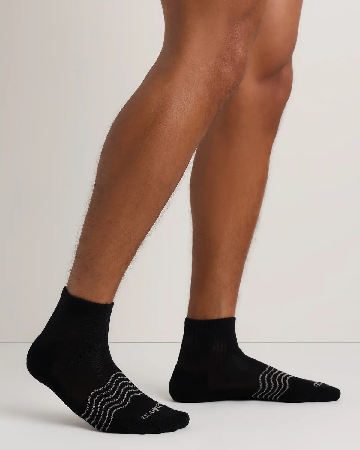 Everyday Cotton Solid Quarter Socks (4-Pack)