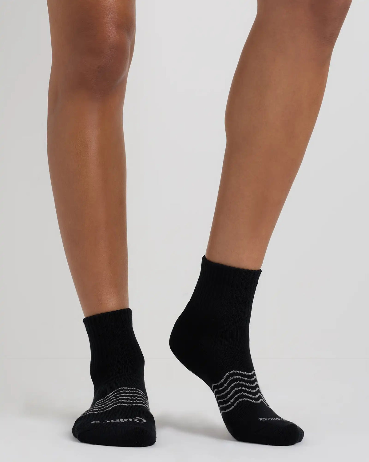 Everyday Cotton Solid Quarter Socks (4-Pack)