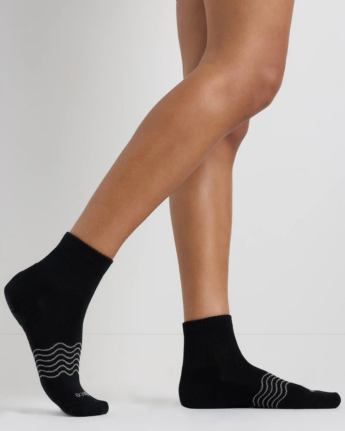 Everyday Cotton Solid Quarter Socks (4-Pack)